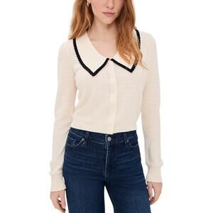 Frame Beige Cashmere Sailor Sweater Size M